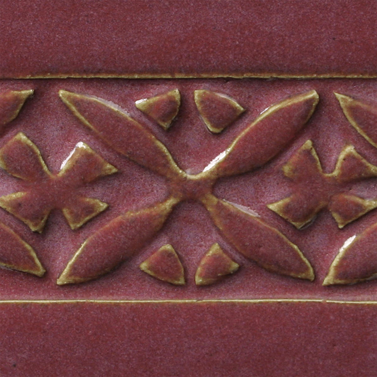 Amaco stoneware glaze Chun Plum