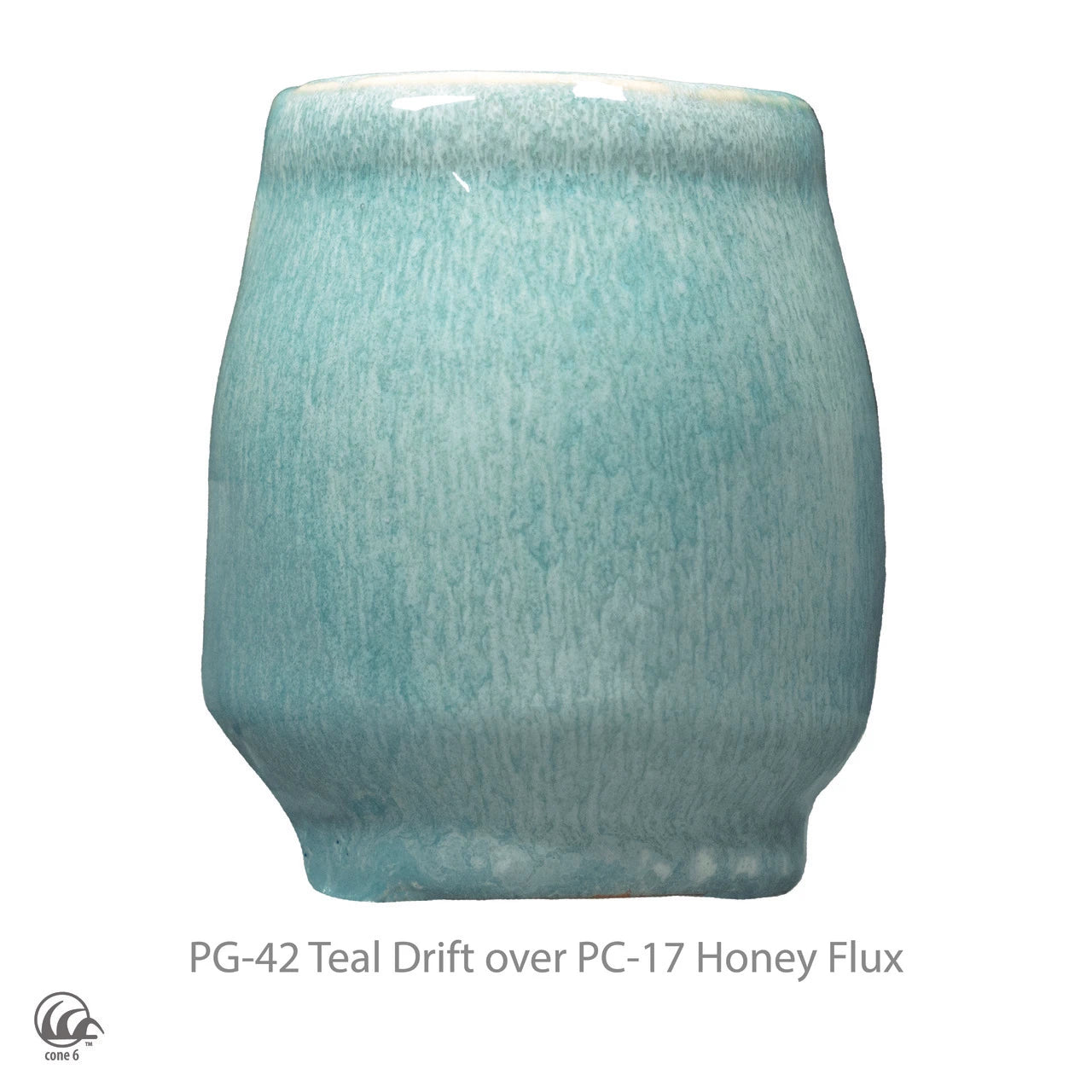 Amaco PG-42 Steinzeugglasur Teal Drift  