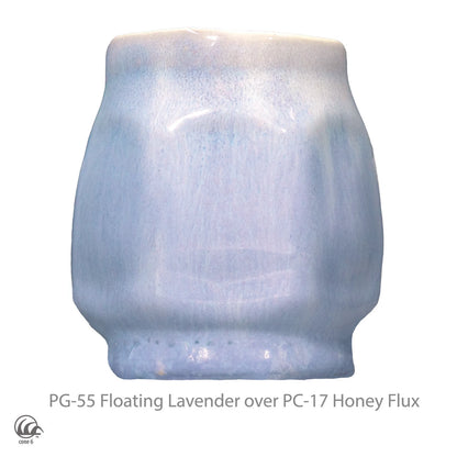 Amaco PG-55 Steinzeugglasur Floating Lavender  