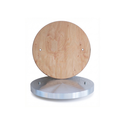 Ersatz-Scheibendeckel mit Bolzen und Holzplatte (für Shimpo Töpferscheiben)  