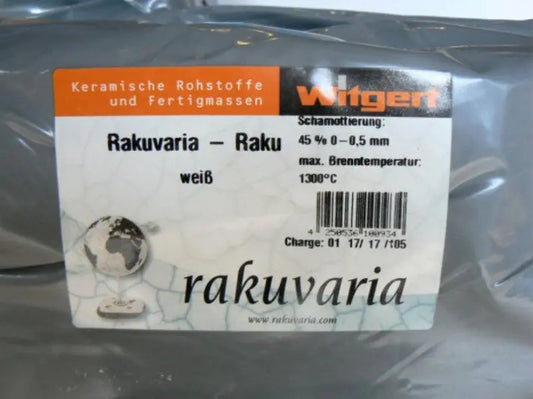 Witgert Rakuvaria Ton weiß 10 kg  