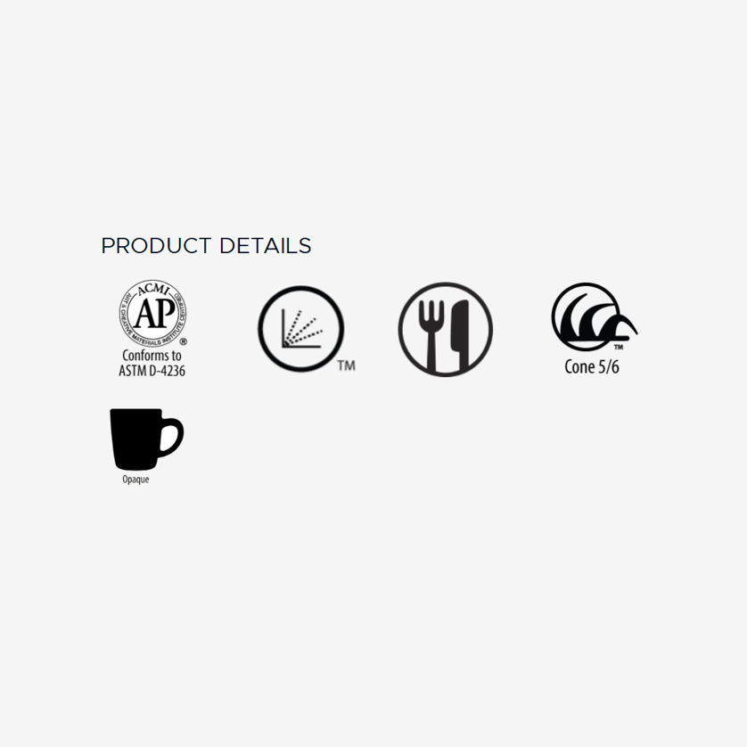 Amaco Stoneware Glaze Indigo Float