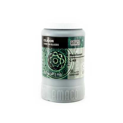 Amaco Celadon Stoneware Glaze Rainforest