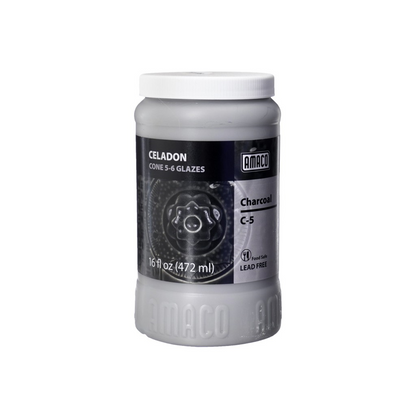 Amaco C-05 Steinzeugglasur Charcoal