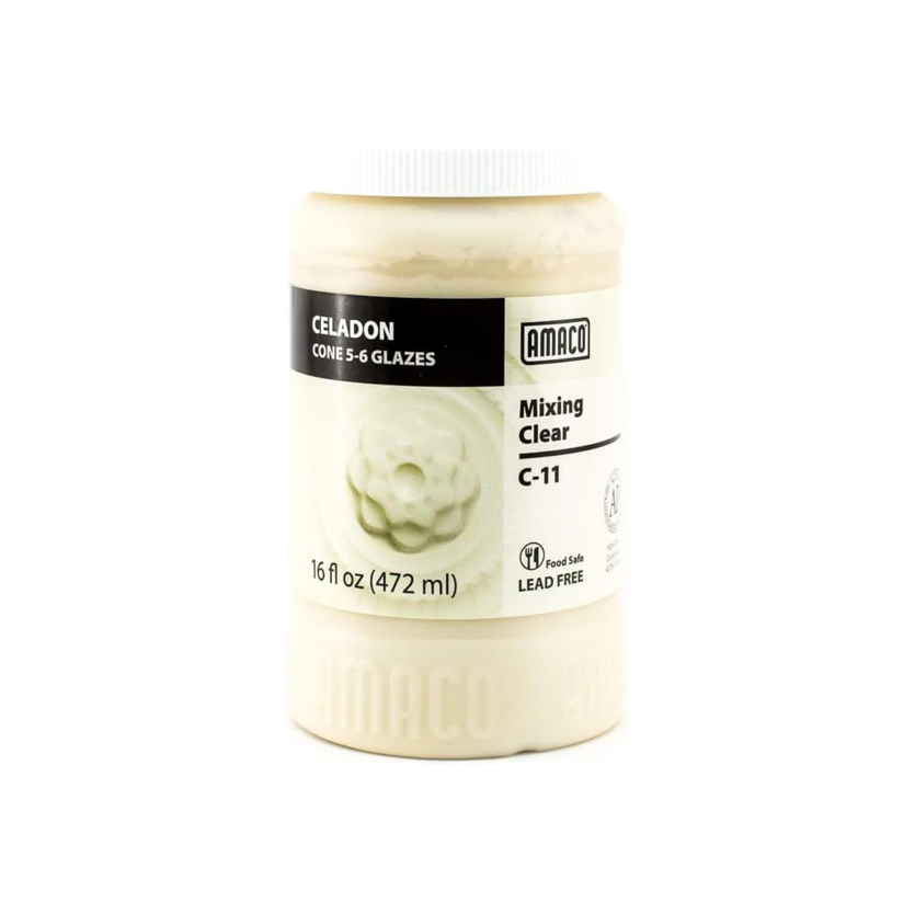 Amaco C-11 Steinzeugglasur Mixing Clear
