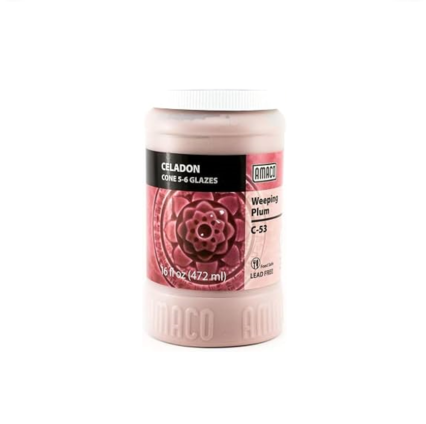 Amaco C-53 Steinzeugglasur Weeping Plum
