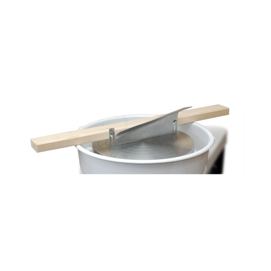 Tonzentrierer (Holz/Edelstahl, 76 cm, höhenverstellbar)  