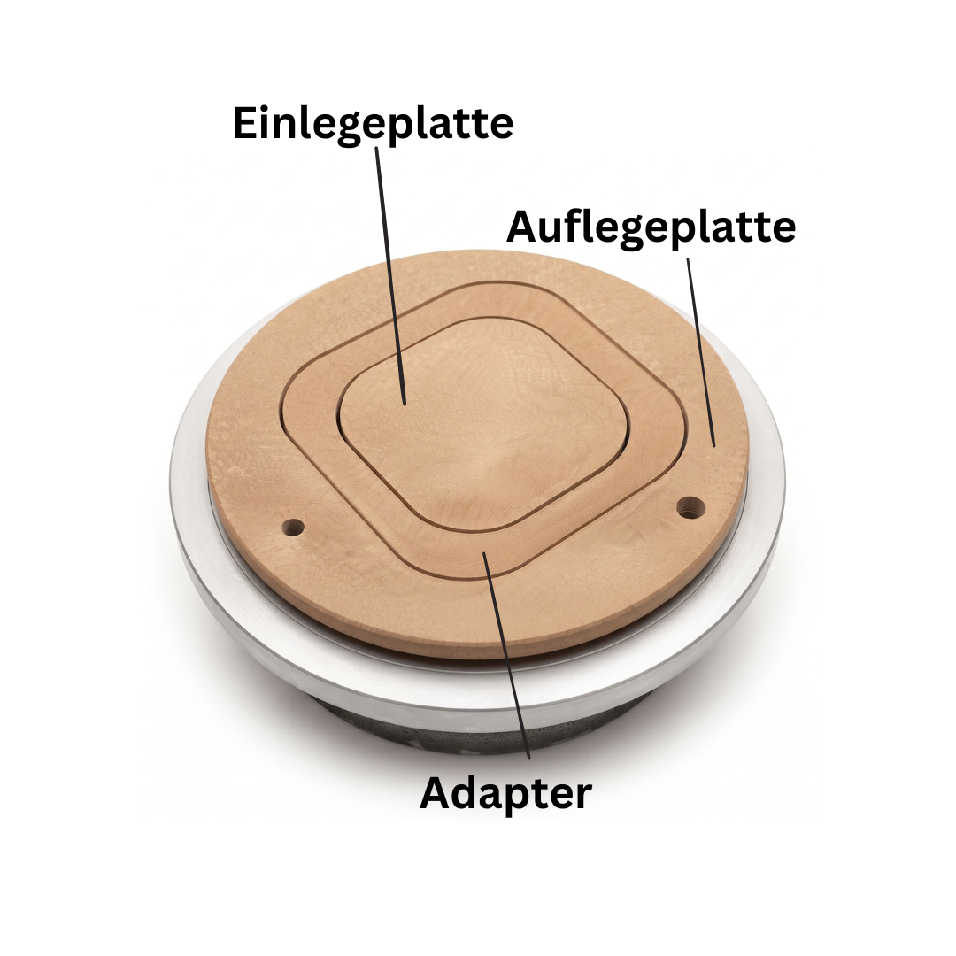Wechselplattensystem Ø 300 mm MDF-Set – für Shimpo Töpferscheiben  