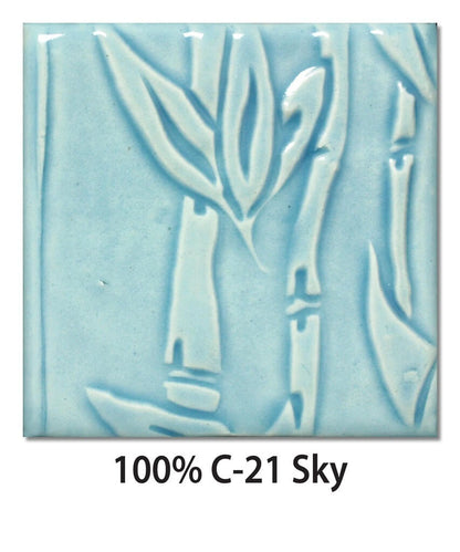 Amaco C-21 Steinzeugglasur Sky