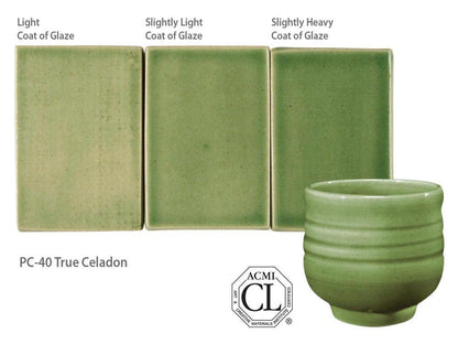 Amaco PC-40 Steinzeugglasur True Celadon