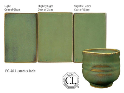 Amaco PC-46 Steinzeugglasur Lustrous Jade