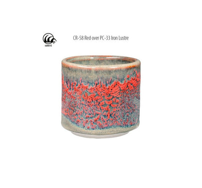 Amaco CR-58 Steinzeugglasur Red