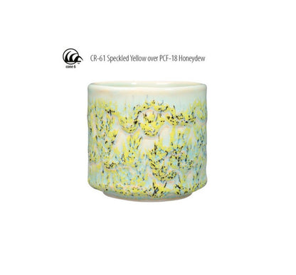 Amaco CR-61 Steinzeugglasur Speckled Yellow