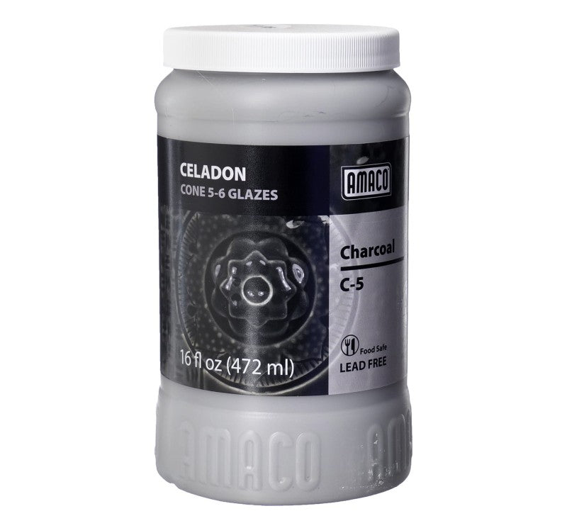 Amaco C-05 Steinzeugglasur Charcoal